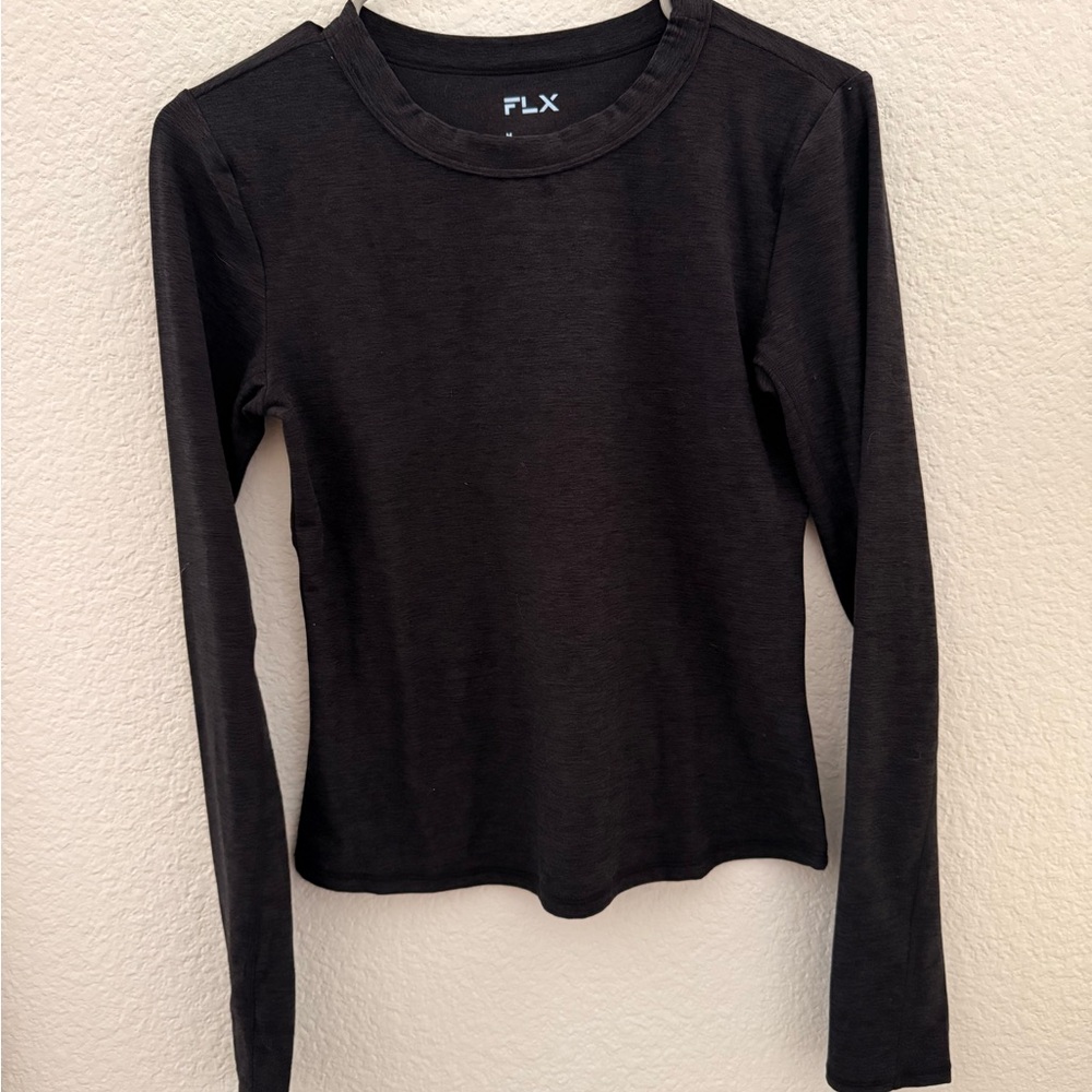 FLX Women's Black Long Sleeve Activewear